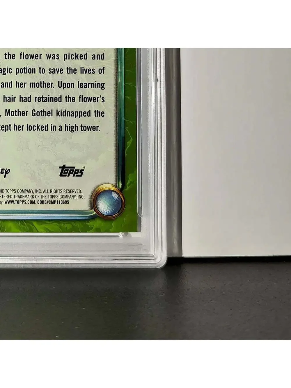 Mother Gothel 2025 Topps Disney Wonder #181 Card Tangled PSA 8